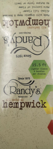 Randy's hemp wick 15.5ft