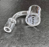 14mm 90 crown button male banger