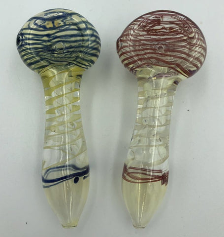 3-1/2" Single glass pipe