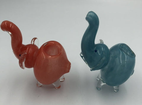 Elephant glass pipe L