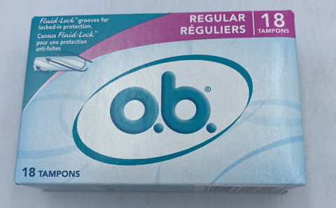 O.b.Tampons 18’s